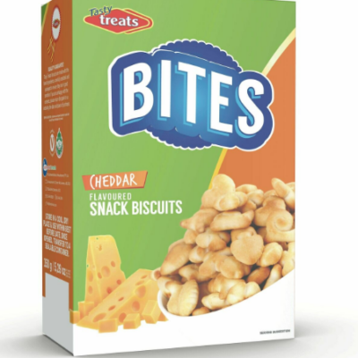 Tasty Treats – Bites – Cheddar (12*150g)