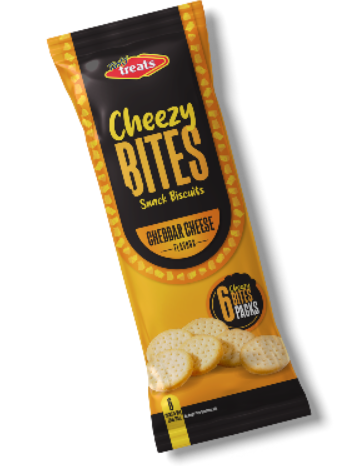 Tasty Treats - Cheezy Bites - Cheddar (16*6*30g)