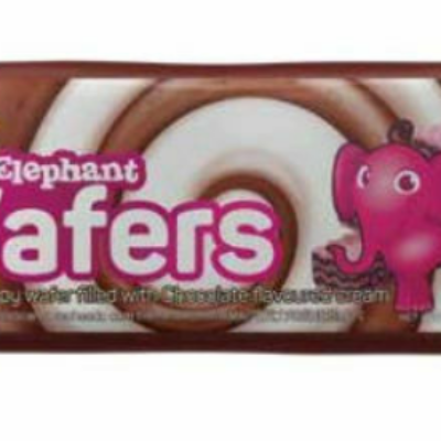 Tasty Treats – Pink Elephant Wafers Chocolate (24*80g)